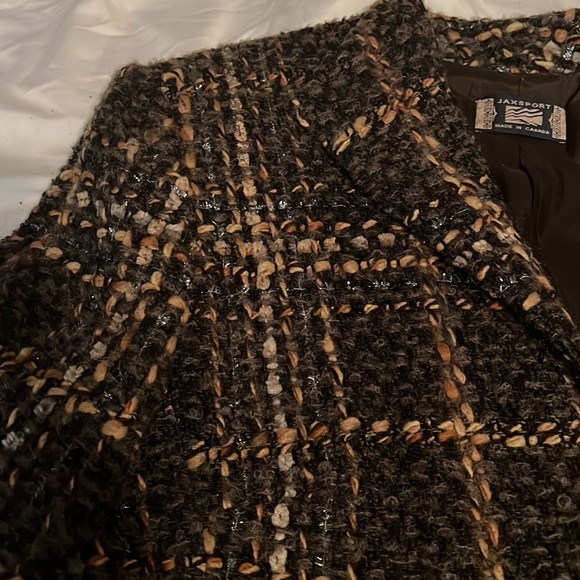 Jaxsport NWT wool/mohair Ladies Jacket size 10 Color: Loden - Picture 5 of 14